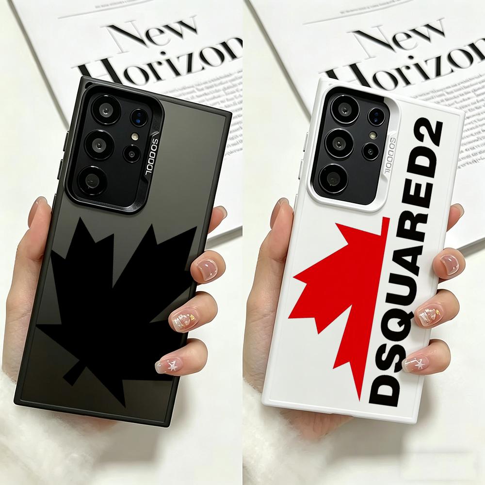 Phone Cases With Loop - 패션 브랜드 D-D-DsQuared2 폰 케이스 레이저