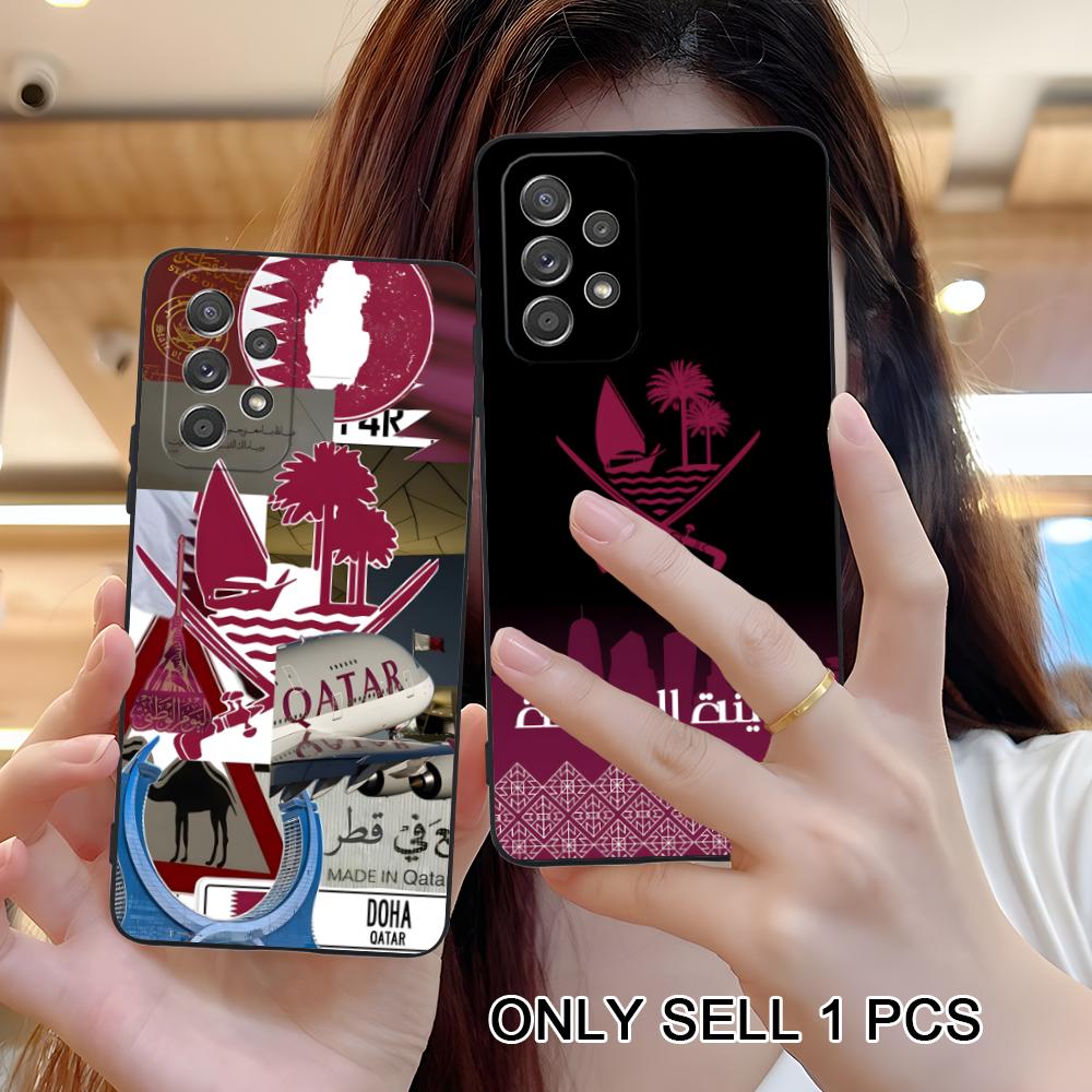 Phone Cases Qatar - 카타르 국기 무광 TPU 휴대폰 케이스