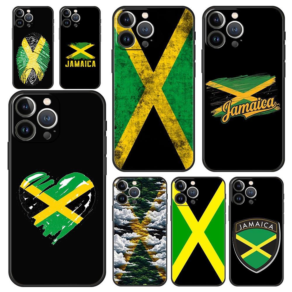 Phone Cases Jamaica - 자메이카 국기 아이폰 16e 15 14