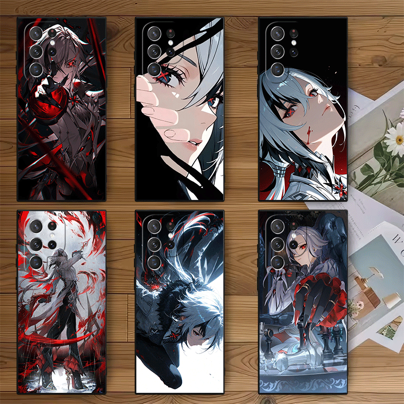 Phone Cases Shein - 겐신 임팩트 아르레치노 소프트 폰 케이스