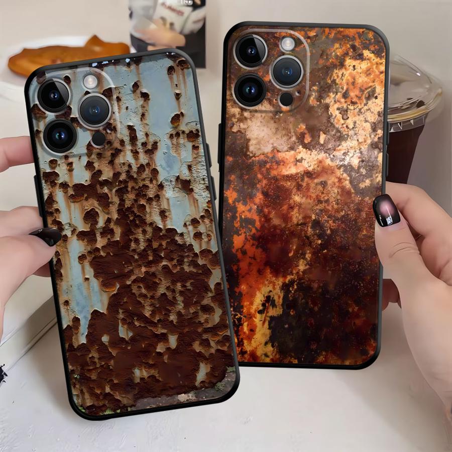 Phone Cases Art - 레트로 러스트 디자인 케이스 아이폰 13