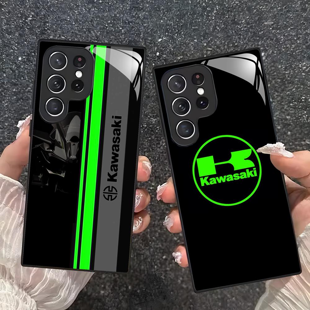 Phone Cases Galaxy S23 - 핫한 오토바이 카와사키ES 폰 케이스 삼성