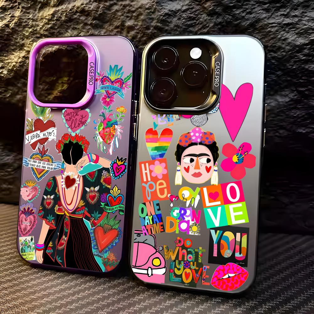 Phone Cases Art - 프리다 칼로 디자인 아이폰 17 16