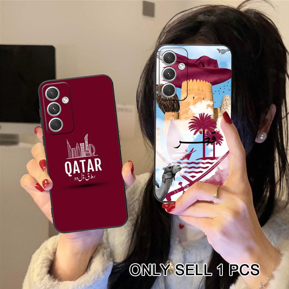 Phone Cases Qatar - 카타르 국기 무광 TPU 휴대폰 케이스