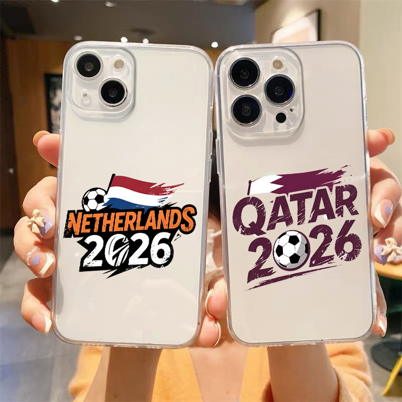 Phone Cases Qatar - 네덜란드 카타르 챔피언 2026 소프트 TPU