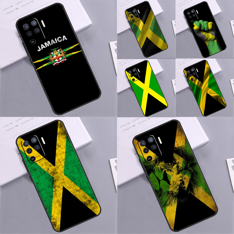 Phone Cases Jamaica - 자메이카 국기 전화 케이스 Oppo A80