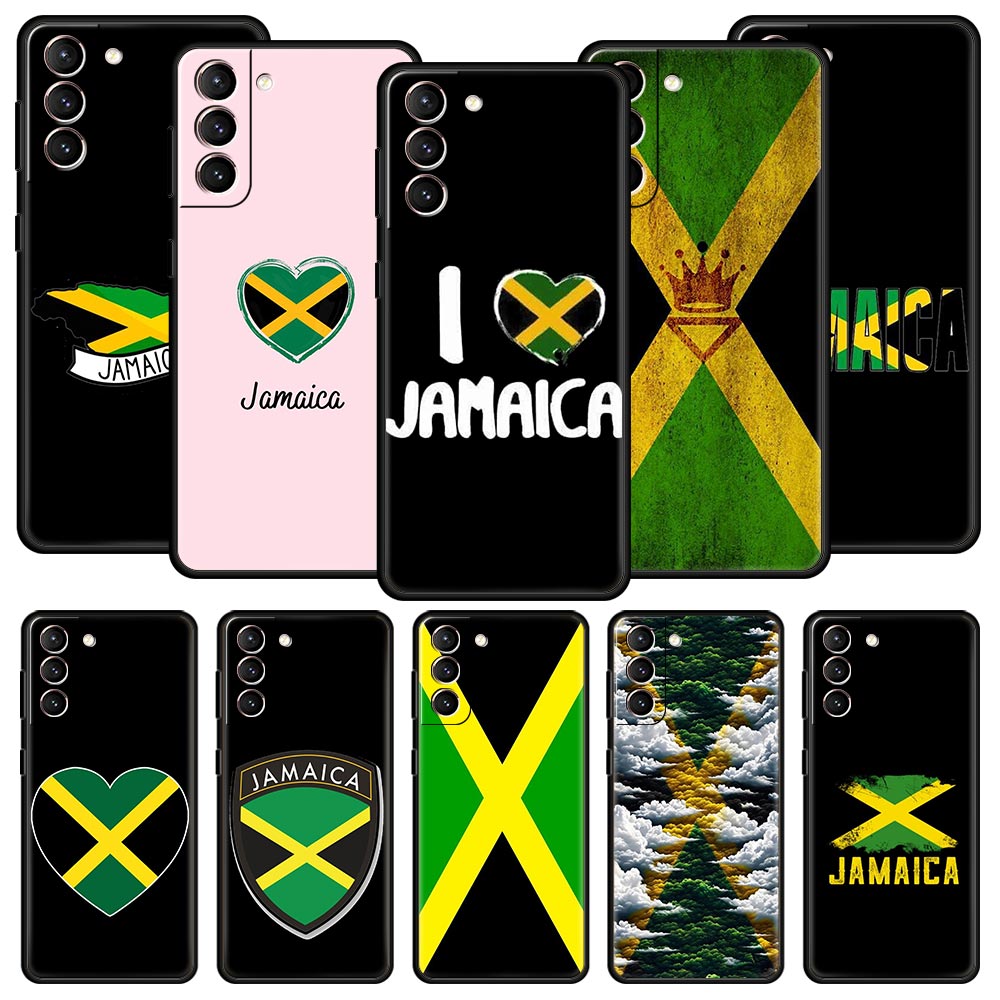 Phone Cases Jamaica - 자메이카 국기 휴대폰 케이스 삼성 갤럭시