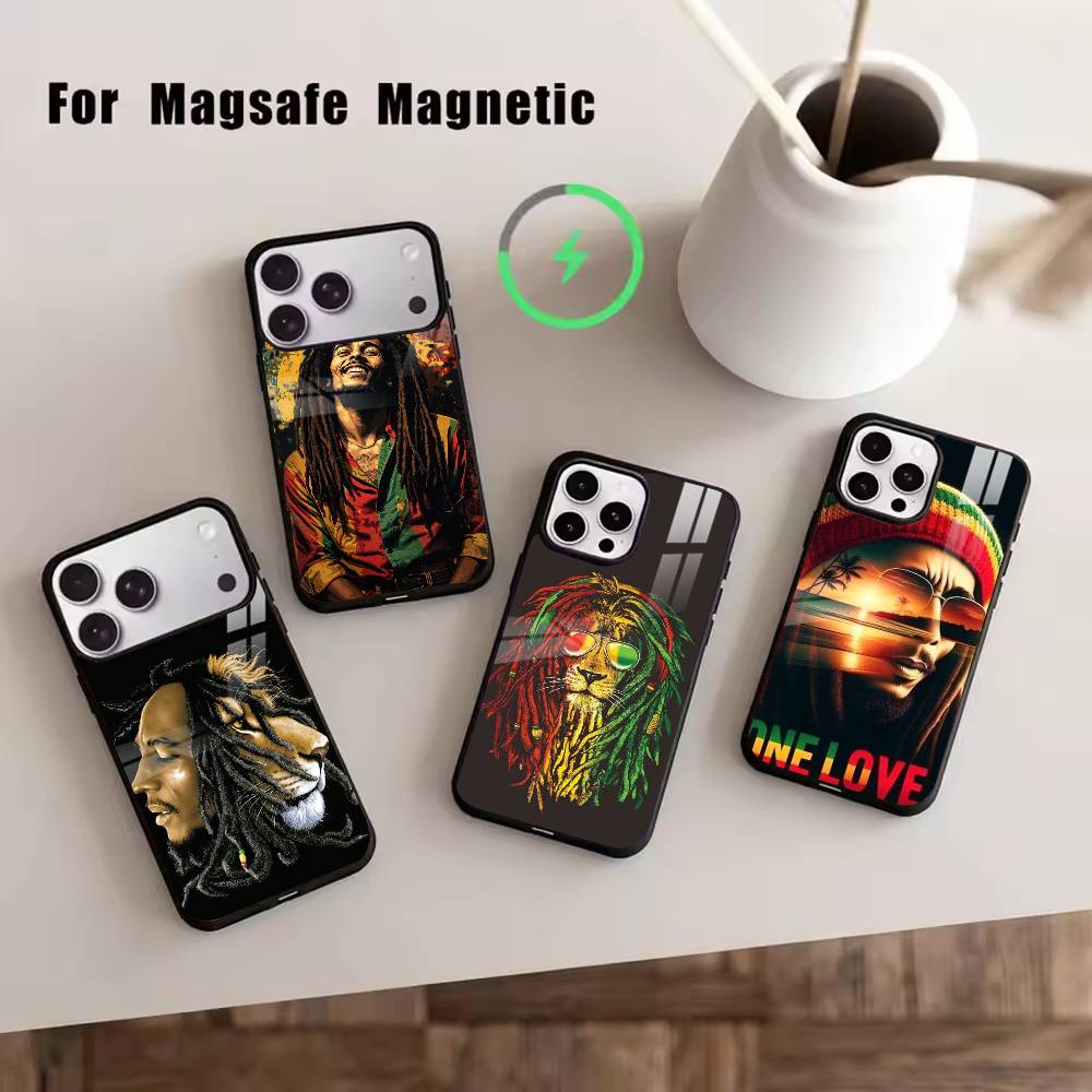 Phone Cases Jamaica - 자메이카 밥 말리 L-Lion 아이폰17,16,15,14,13,12,11 플러스,프로용