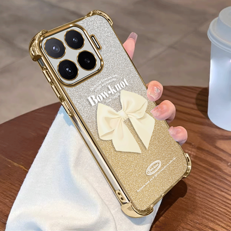 Glitter Shockproof Case - 샤오미 17T 프로 케이스용 글리터 도금