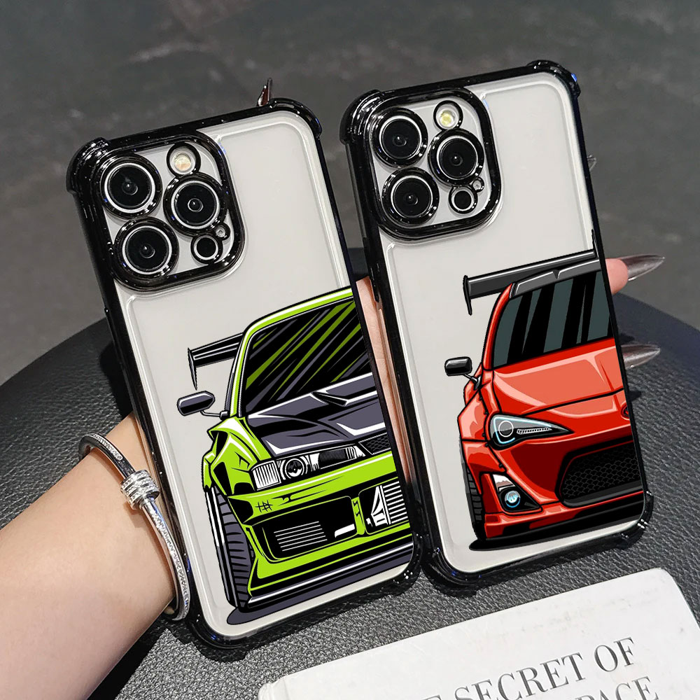 Phone Cases Tokyo - 카툰 도쿄 JDM 드리프트 스포츠카 소프트