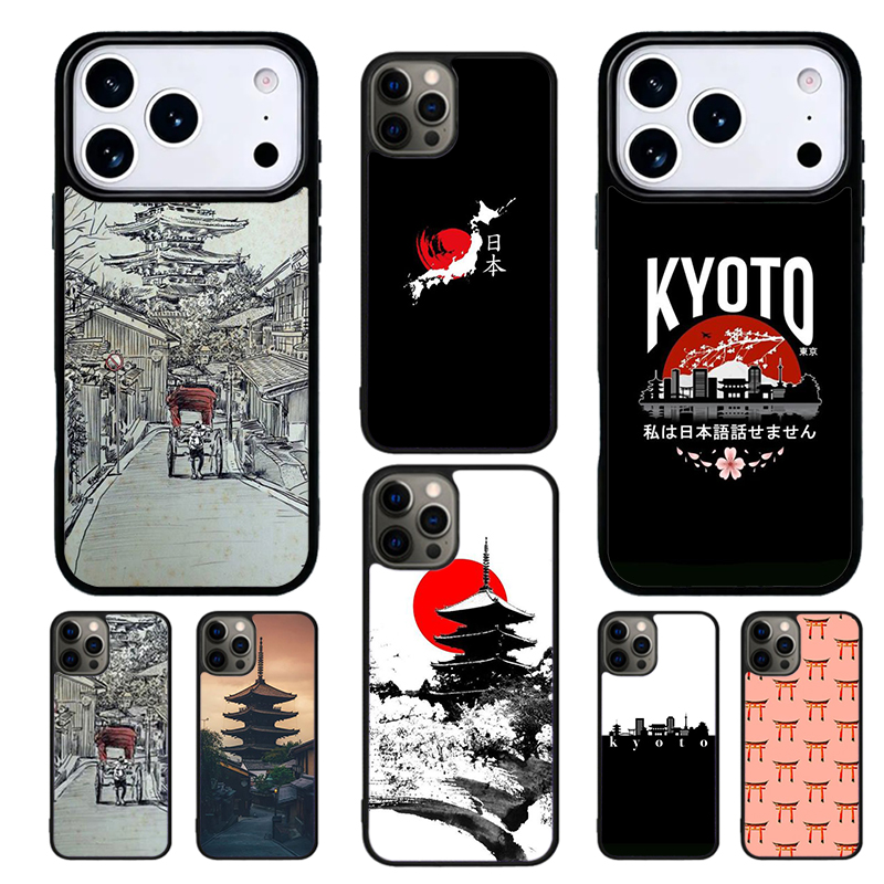 Phone Cases Kyoto - 교토 일본 옛 수도 패턴 폰