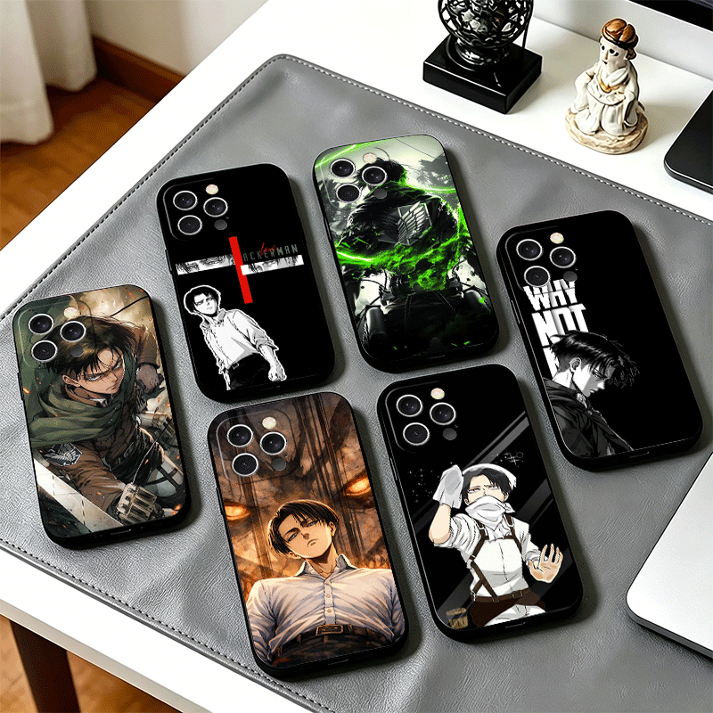 Phone Cases On Shein - A-어택온티타이탄 레비 폰 케이스 커버 (아이폰