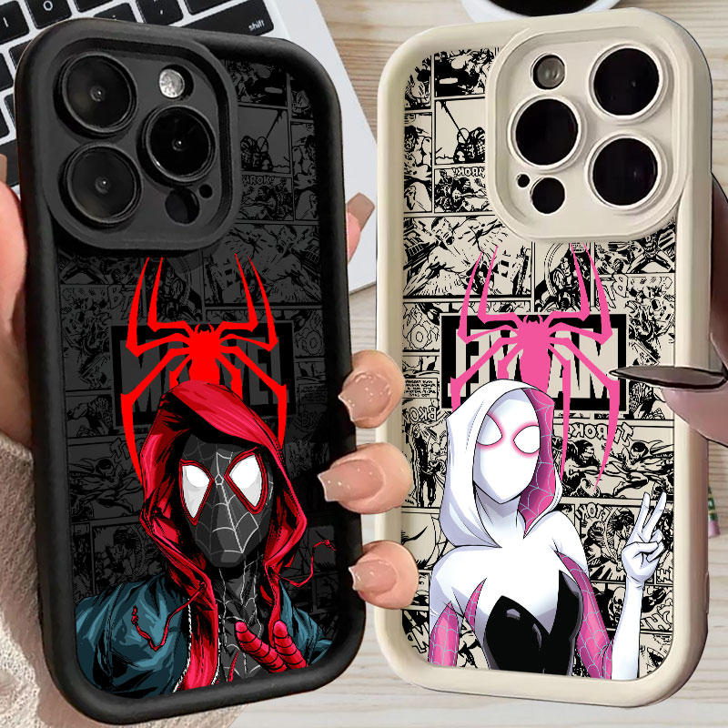 스파이더맨 마일즈 모랄레스 그웬 마블 코믹스 케이스 애 - Phone Cases Iphone 17 Pro Max 리뷰 및 가격