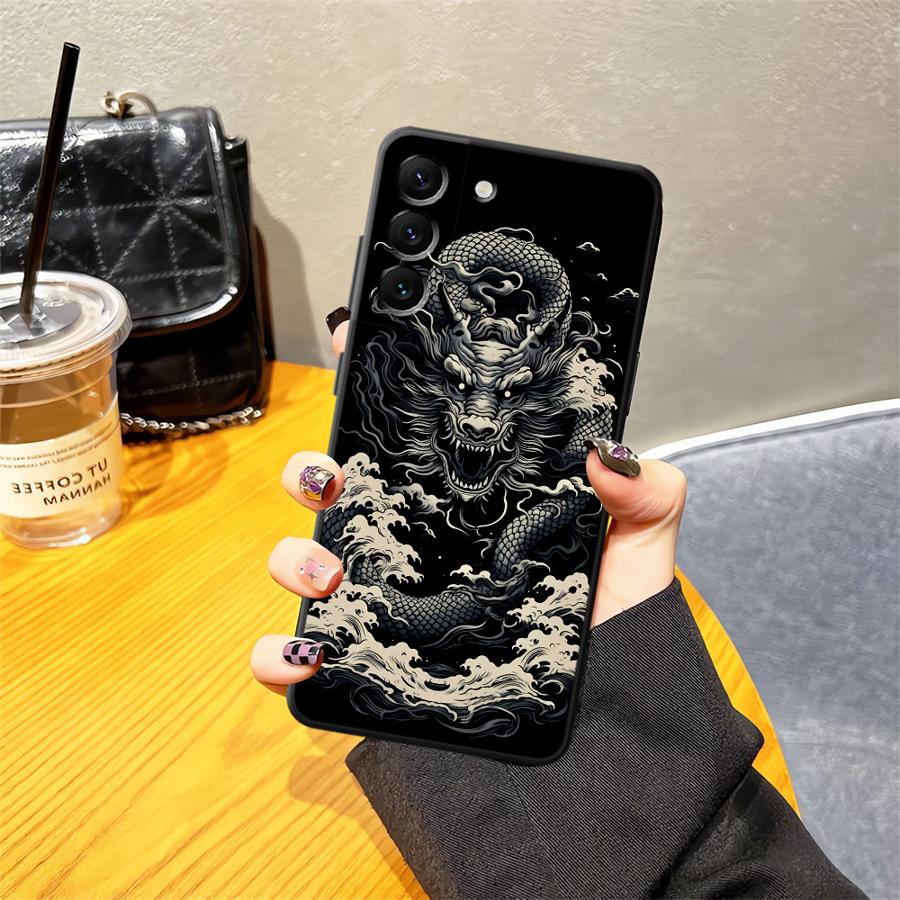 웨이브 드래곤 아트 폰 케이스 (삼성 갤럭시 A57 A - Phone Cases Art 리뷰 및 가격