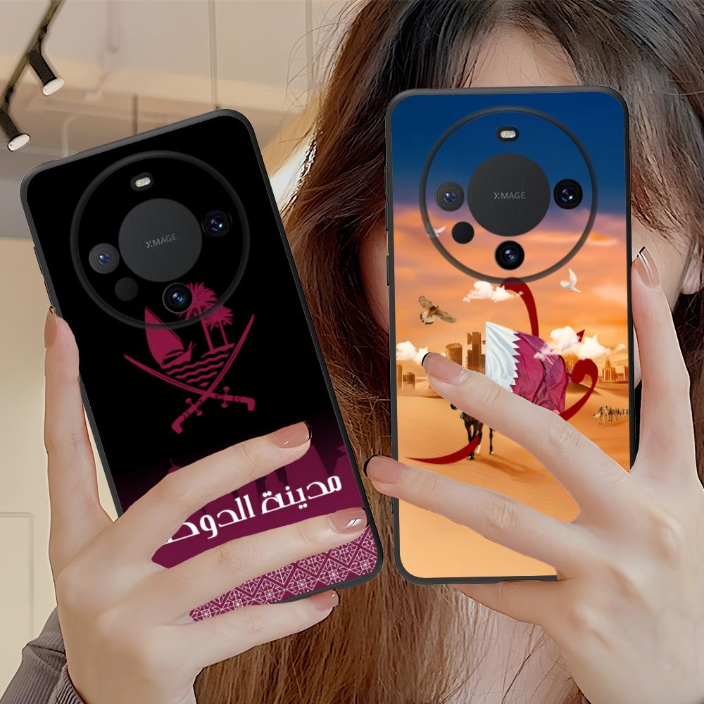 카타르 국기 무광 TPU 휴대폰 케이스 (화웨이 메이트 - Phone Cases Qatar 리뷰 및 가격