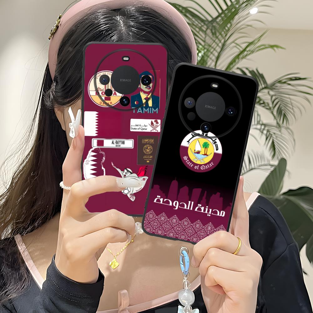 카타르 국기 무광 TPU 휴대폰 케이스 (화웨이 메이트 - Phone Cases Qatar 리뷰 및 가격
