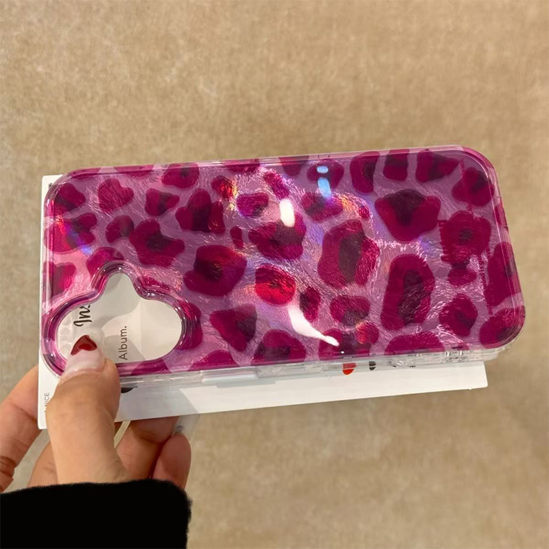 퍼플 레오파드 프린트 아이폰 케이스 (아이폰 15, 1 - Phone Cases Purple 리뷰 및 가격