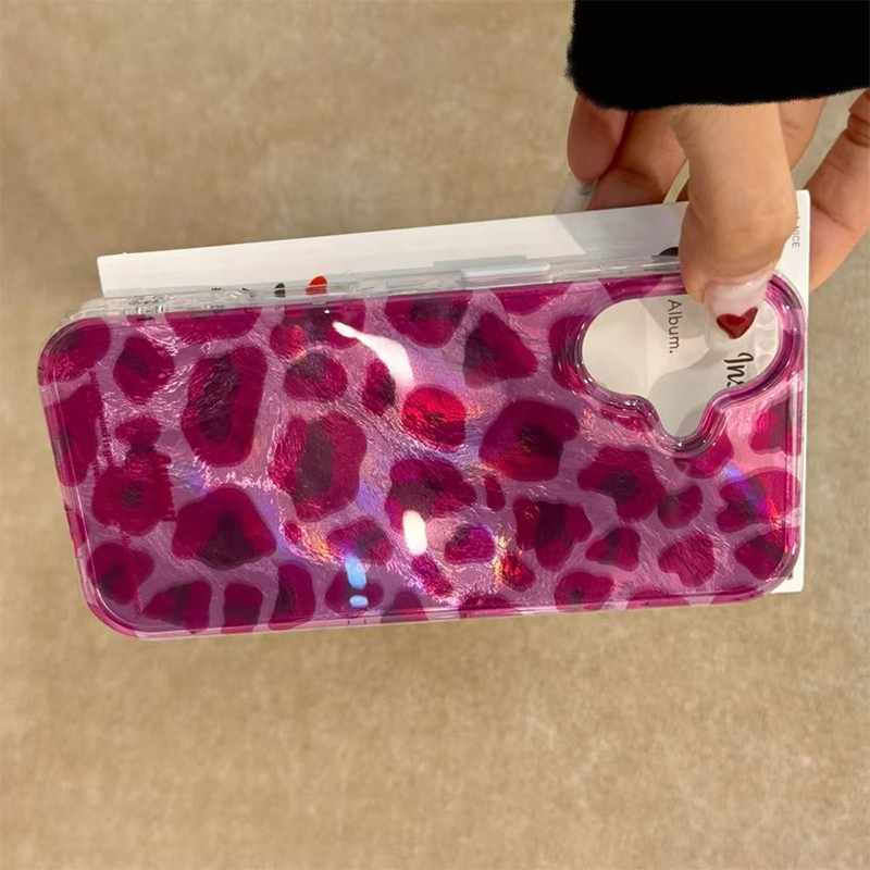 퍼플 레오파드 프린트 아이폰 케이스 (아이폰 15, 1 - Phone Cases Purple 리뷰 및 가격