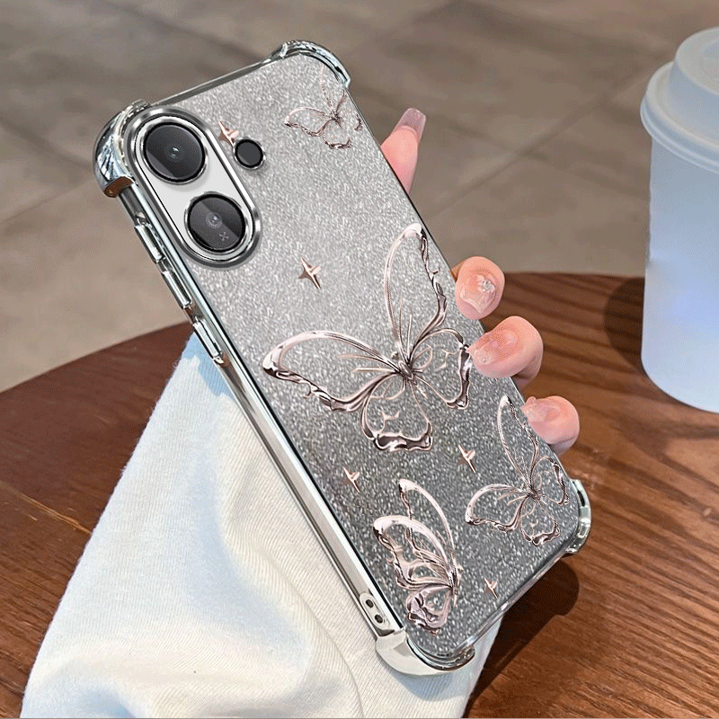 Vivo V70 Lite 5G V70 FE 케이스용 글 - Glitter Shockproof Case 리뷰 및 가격