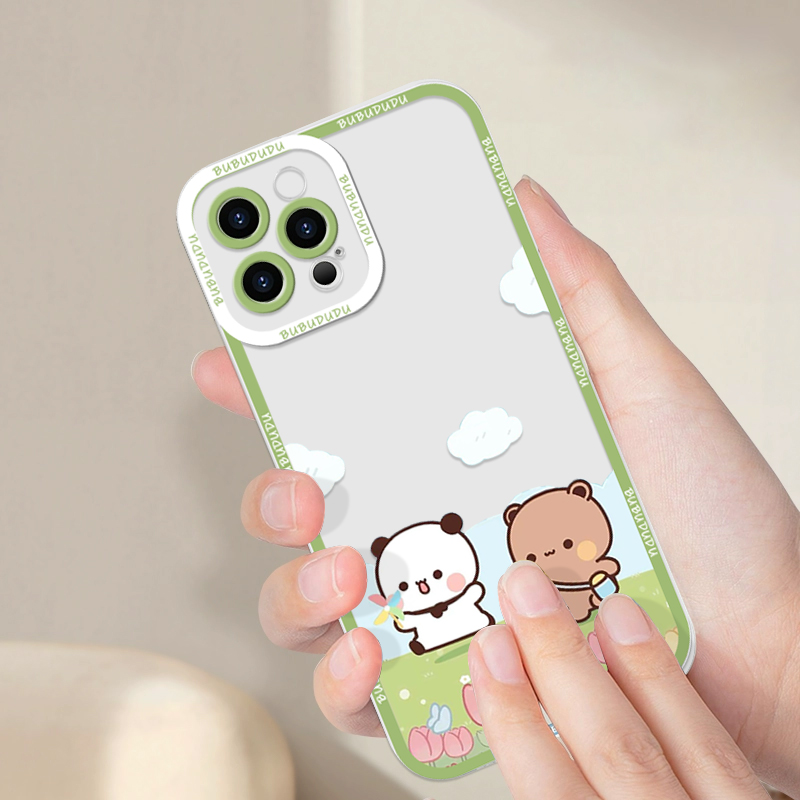 귀여운 BUBU DUDU 커플 투명 폰 케이스 삼성 갤 - Phone Cases For Samsung Galaxy 리뷰 및 가격