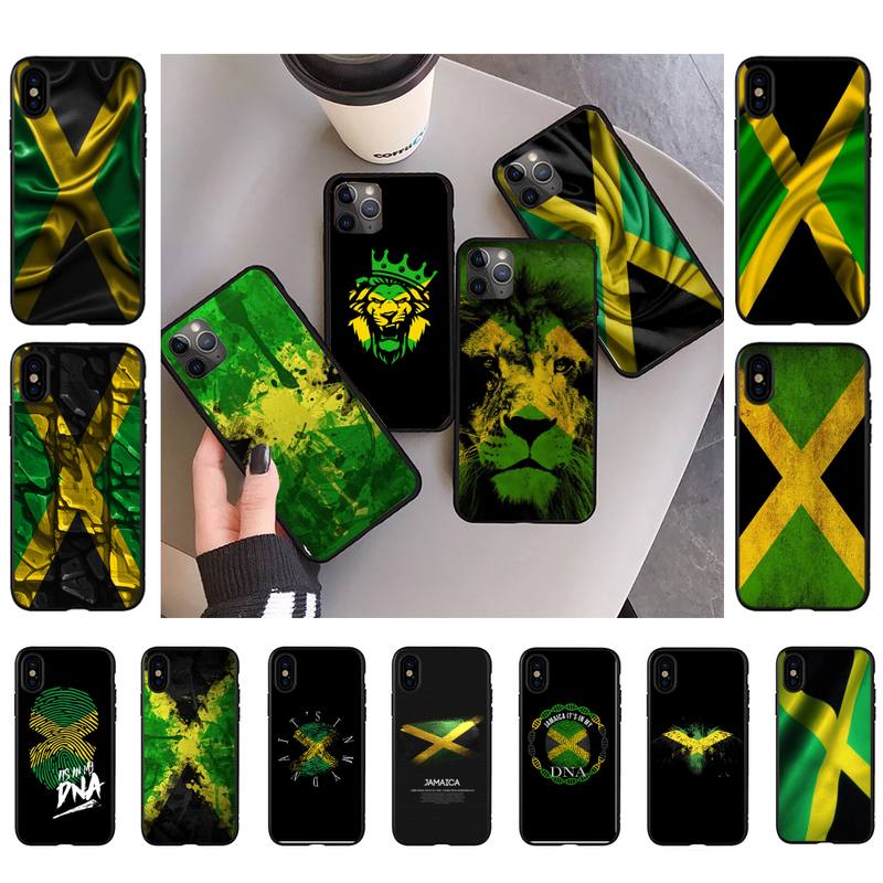 FHNBLJ 레트로 자메이카 국기 전화 케이스 아이폰  - Phone Cases Jamaica 리뷰 및 가격