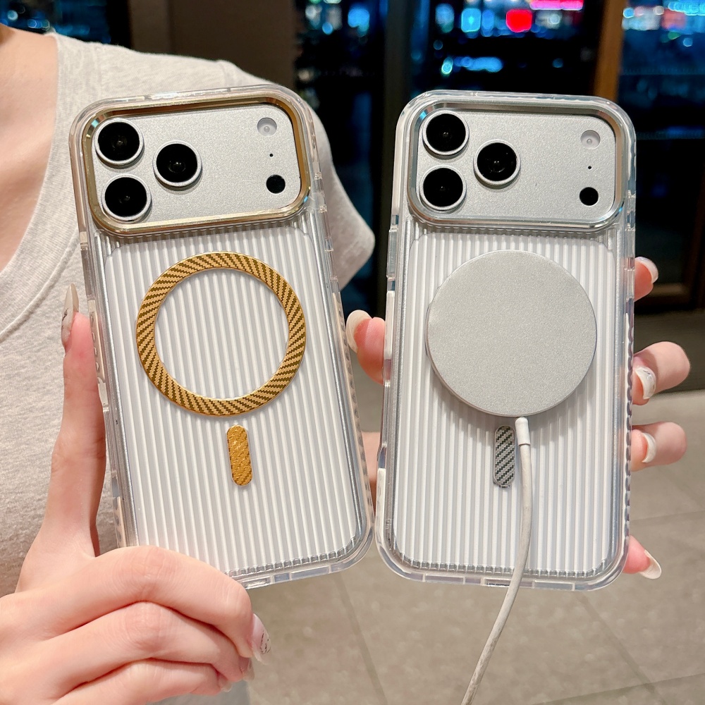MagSafe 마그네틱 폰 케이스용 세로 줄무늬 충격  - Phone Cases With Camera Cover 리뷰 및 가격