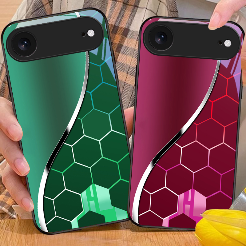 보라색 벌집 패턴 아이폰 11 프로 12 13 미니 1 - Phone Cases Purple 리뷰 및 가격