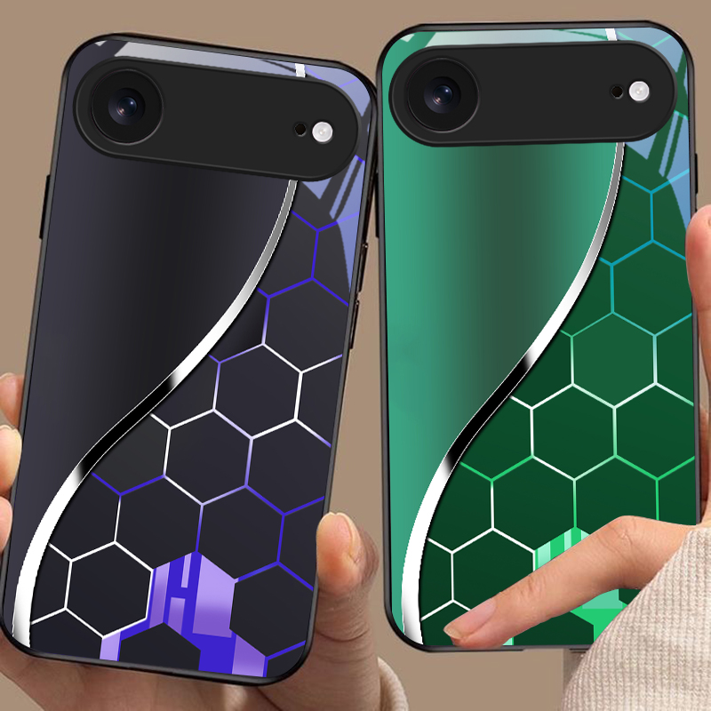 보라색 벌집 패턴 아이폰 11 프로 12 13 미니 1 - Phone Cases Purple 리뷰 및 가격