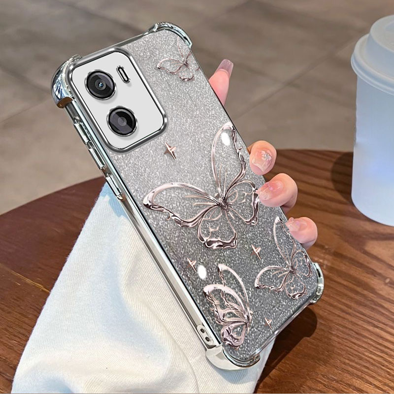 모토로라 모토 G06 파워 케이스용 글리터 도금 보호  - Glitter Shockproof Case 리뷰 및 가격