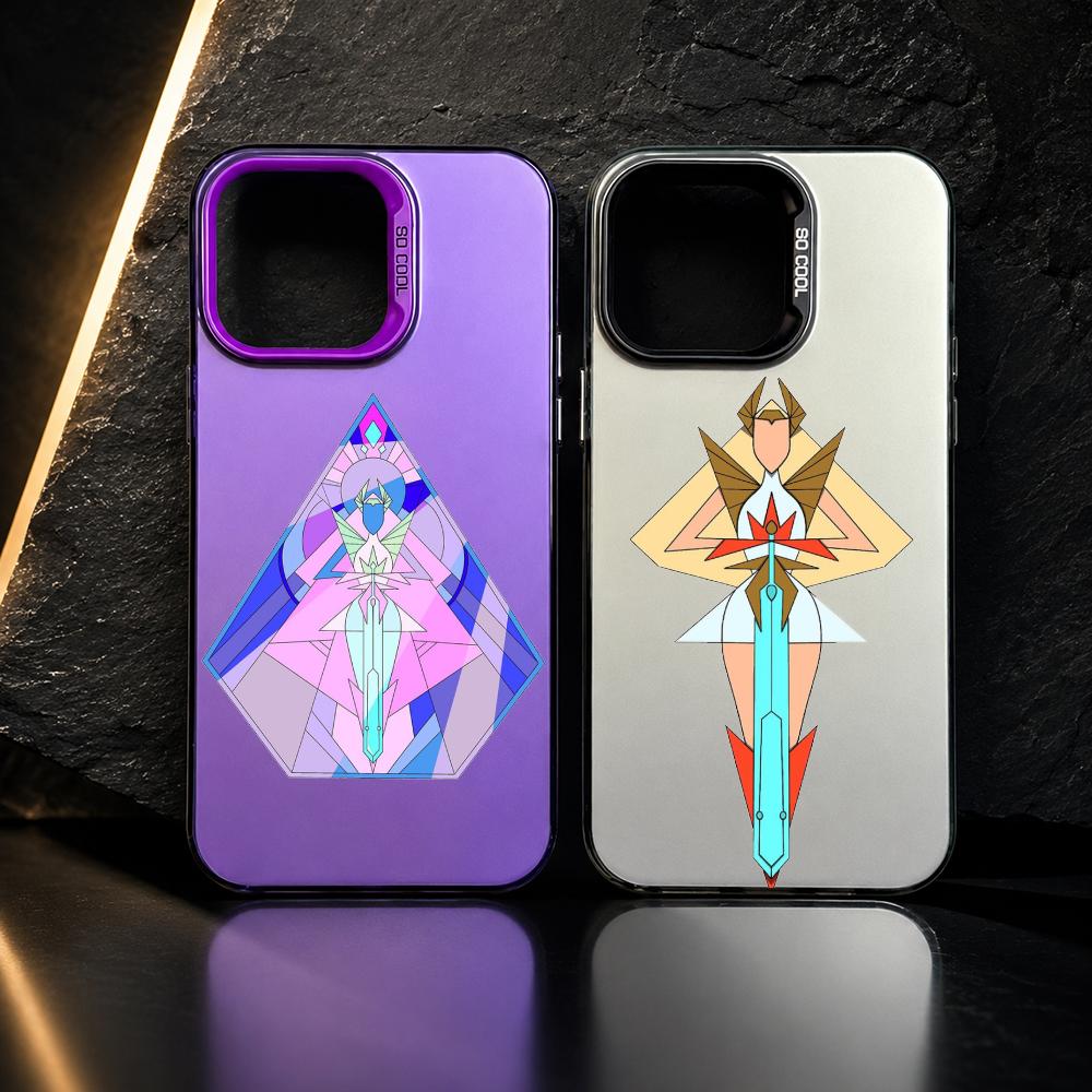 C-Cartoon She-Ra 폰 케이스 아이폰 11/ - Phone Cases Shein 리뷰 및 가격