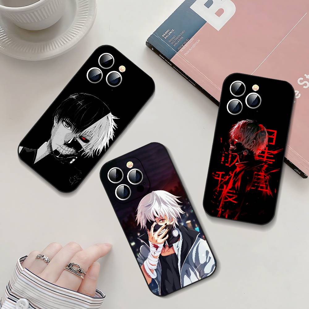 도쿄 구울 카네키 켄 애니메이션 폰 케이스 블랙 아이폰 - Phone Cases Tokyo 리뷰 및 가격