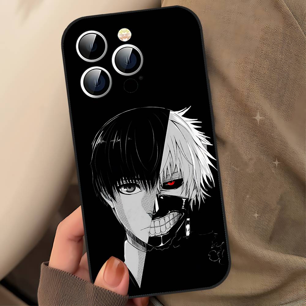 도쿄 구울 카네키 켄 애니메이션 폰 케이스 블랙 아이폰 - Phone Cases Tokyo 리뷰 및 가격