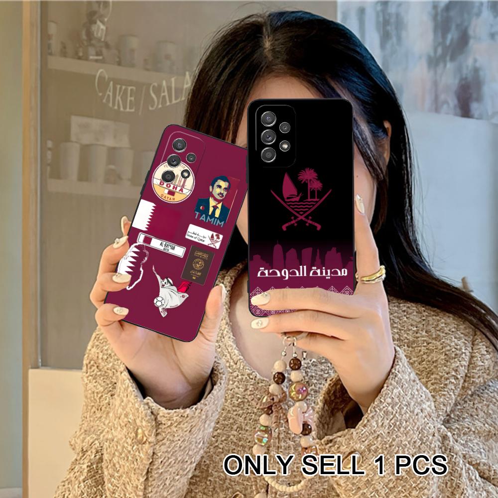카타르 국기 무광 TPU 휴대폰 케이스 (삼성 갤럭시  - Phone Cases Qatar 리뷰 및 가격