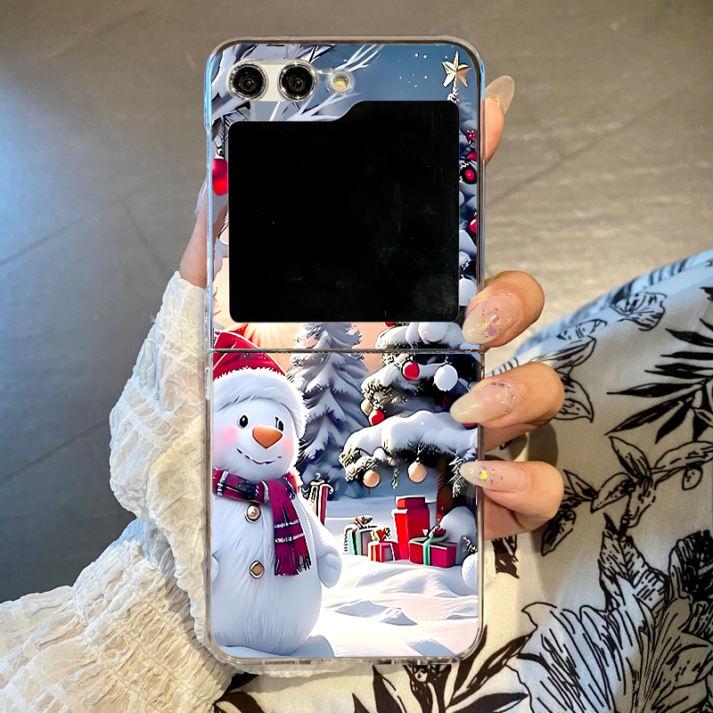 크리스마스 눈사람 엘크 폰 케이스 삼성 갤럭시 Z 플립 - Phone Cases Z Fold 7 리뷰 및 가격