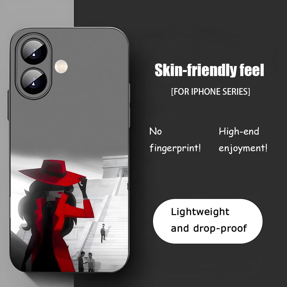 핫 카르멘 샌디에고 만화 캐릭터 아이폰 16 15 14 - Phone Cases Xs Iphone 리뷰 및 가격