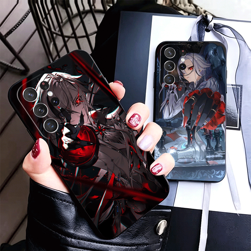 겐신 임팩트 아르레치노 소프트 폰 케이스 삼성 갤럭시  - Phone Cases Shein 리뷰 및 가격