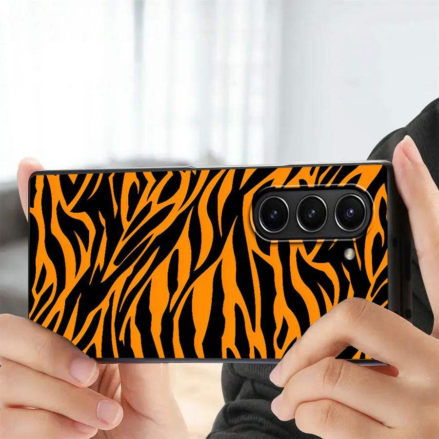 얼룩말 줄무늬 해바라기 백 폰 커버 케이스 삼성 갤럭시 - Phone Cases Z Fold 7 리뷰 및 가격
