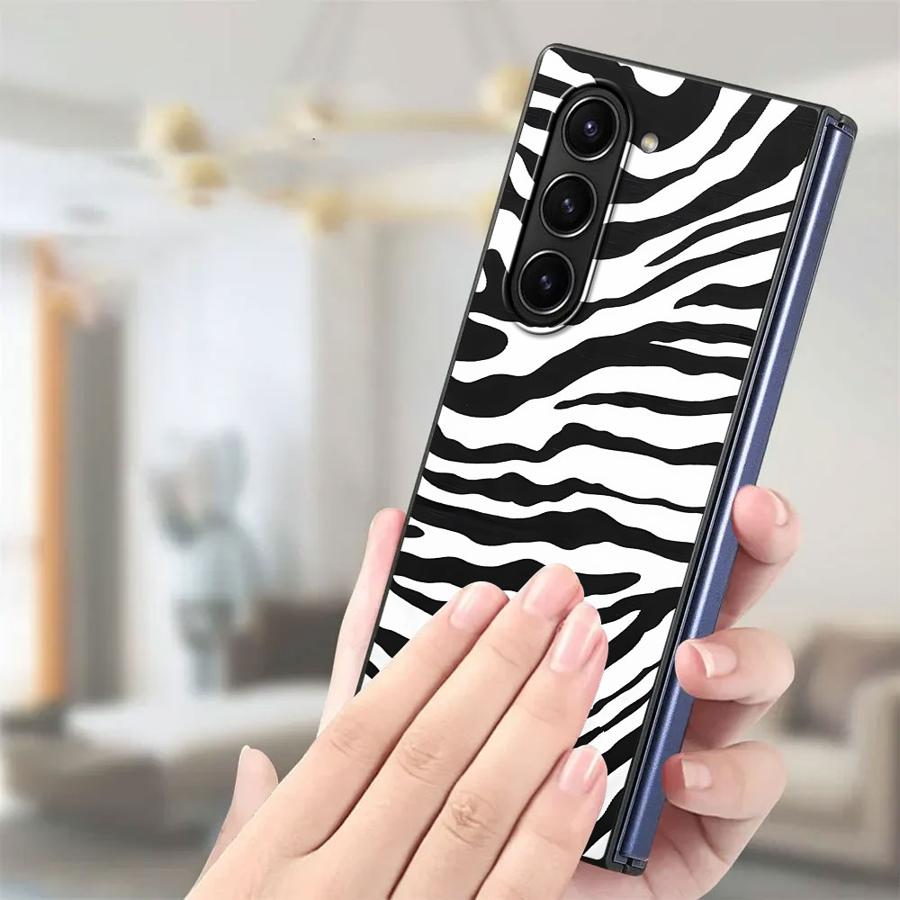 얼룩말 줄무늬 해바라기 백 폰 커버 케이스 삼성 갤럭시 - Phone Cases Z Fold 7 리뷰 및 가격