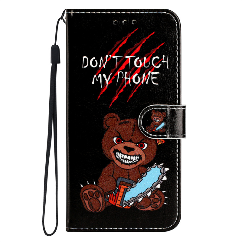 팝 패션 만화 페인팅 패턴 가죽 플립 지갑 케이스 삼성 - Phone Cases On Shein 리뷰 및 가격