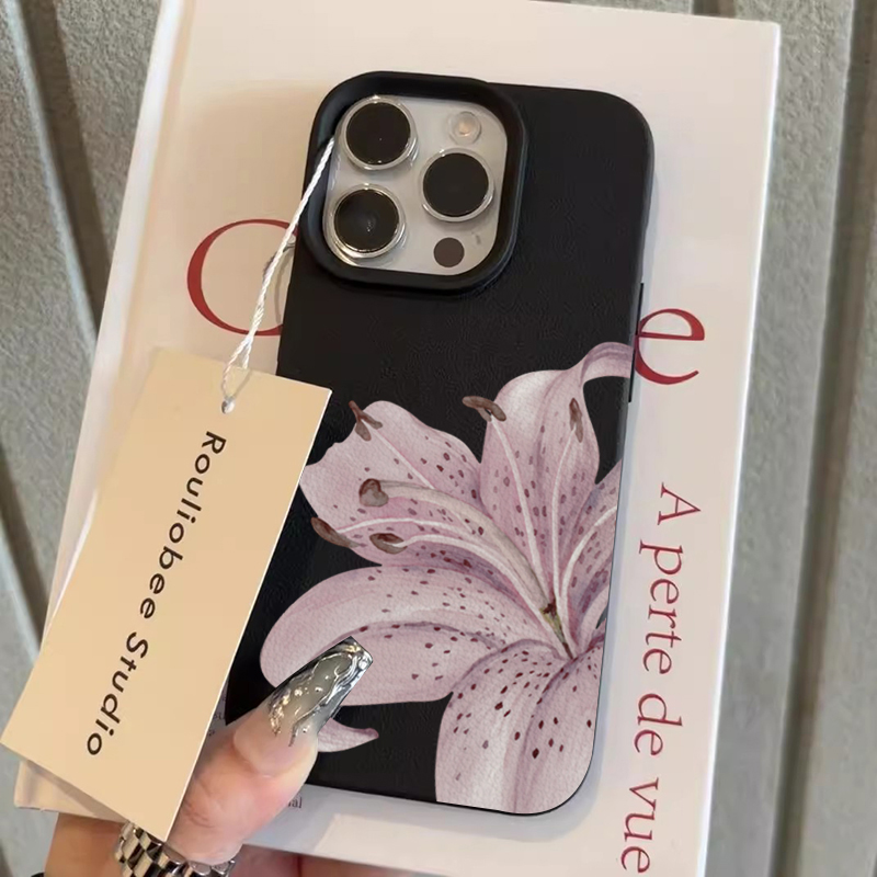 보라색 백합꽃 아이폰 케이스 (아이폰 17, 16, 1 - Phone Cases Purple 리뷰 및 가격