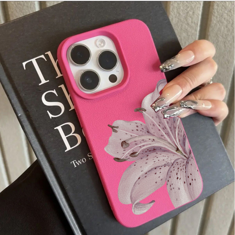 보라색 백합꽃 아이폰 케이스 (아이폰 17, 16, 1 - Phone Cases Purple 리뷰 및 가격