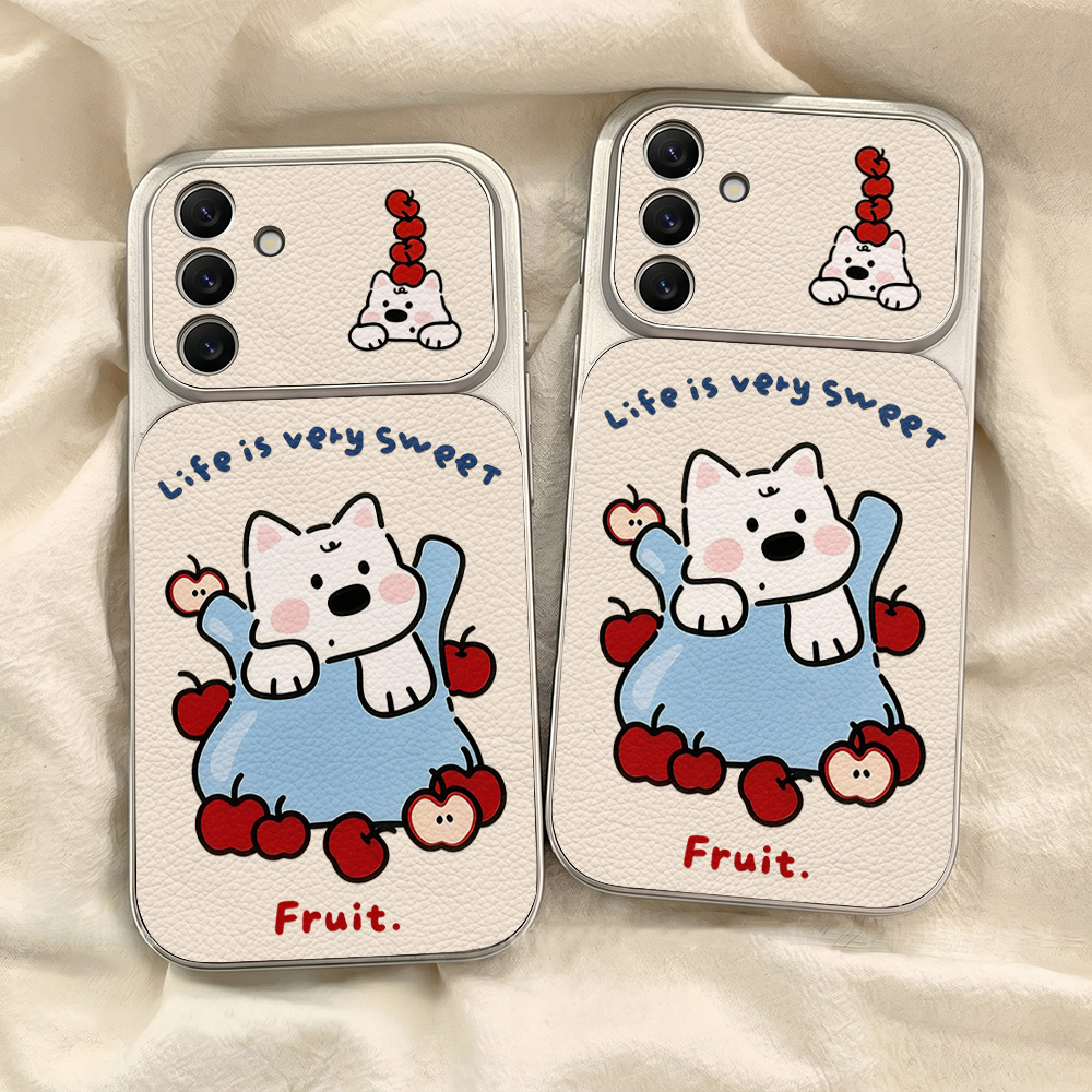귀여운 만화 강아지 끈 달린 폰 케이스 삼성 A36 A - Phone Cases With Camera Cover 리뷰 및 가격