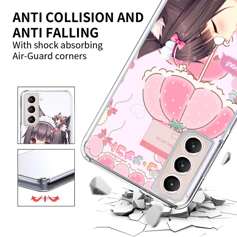 초콜라 네코파라 삼성 갤럭시 S25 엣지 S24 S23 - Phone Cases Shein 리뷰 및 가격