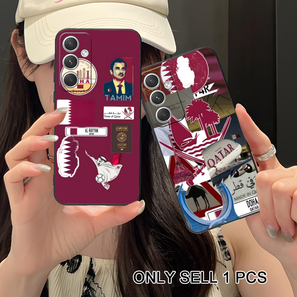 카타르 국기 무광 TPU 휴대폰 케이스 삼성 갤럭시 S - Phone Cases Qatar 리뷰 및 가격