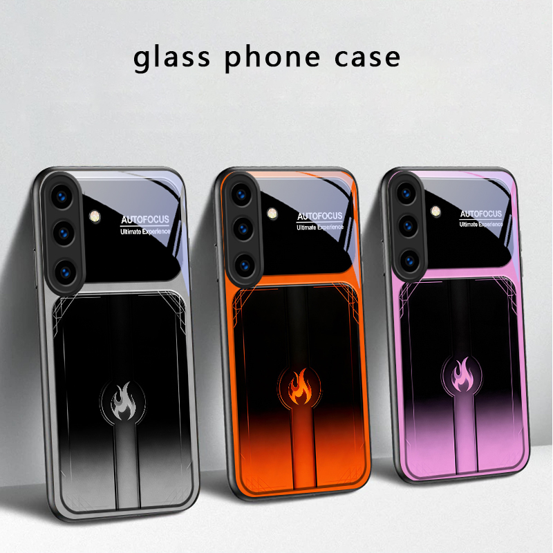 눈부신 보라색 불꽃 무늬 삼성 갤럭시 S20 S21 S - Phone Cases Purple 리뷰 및 가격