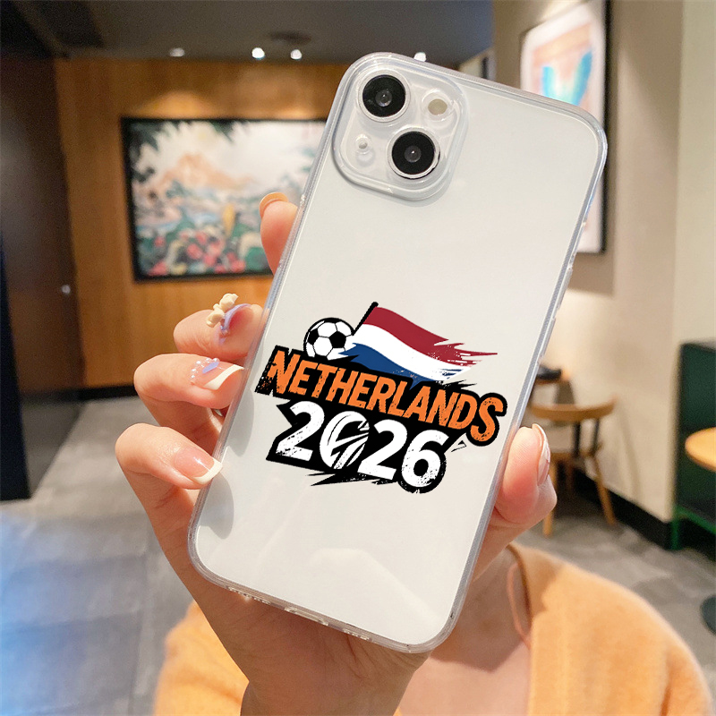 네덜란드 카타르 챔피언 2026 소프트 TPU 투명 폰 - Phone Cases Qatar 리뷰 및 가격