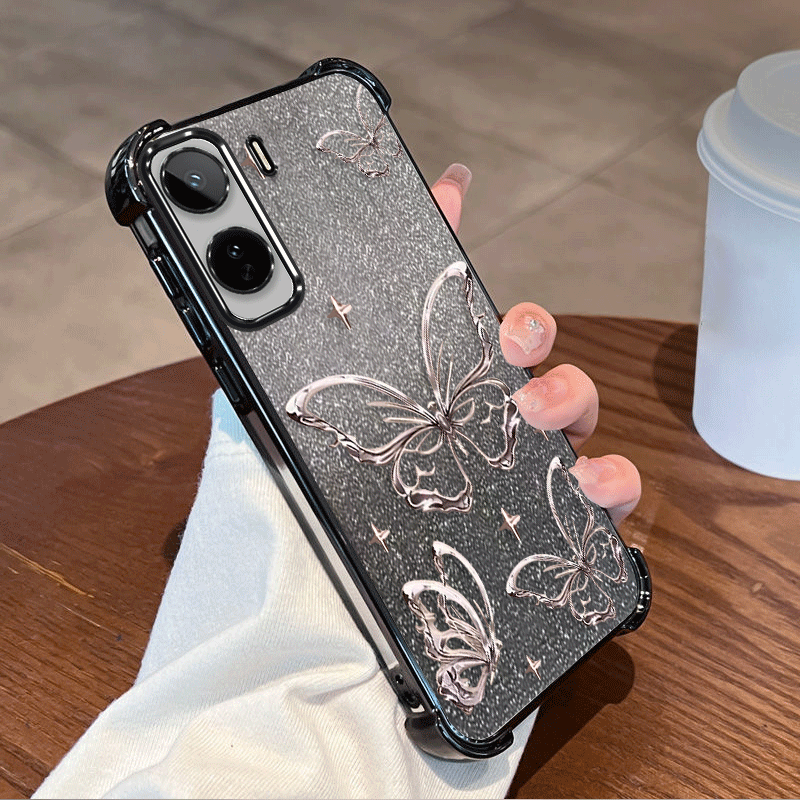 Vivo T5 Pro 케이스용 글리터 도금 커버 TPU - Glitter Shockproof Case 리뷰 및 가격