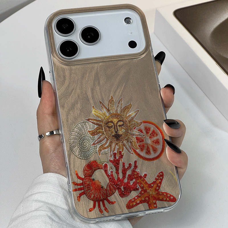카메라 보호 게와 불가사리 아이스 폰 케이스 샤오미 레 - Phone Cases With Camera Cover 리뷰 및 가격