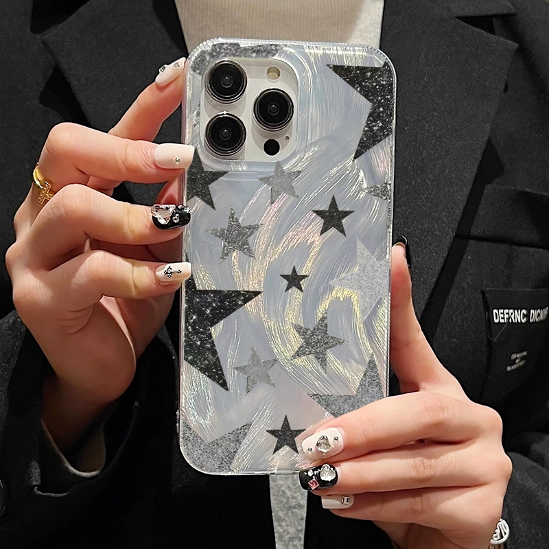 샤이닝 스타 트렌디 패턴 폰 케이스 (아이폰 17, 1 - Phone Cases Xs Iphone 리뷰 및 가격