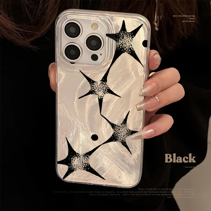 샤이닝 스타 트렌디 패턴 폰 케이스 (아이폰 17, 1 - Phone Cases Xs Iphone 리뷰 및 가격